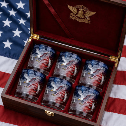 Limited Edition 2026 USA 250th Anniversary Commemorative Glass – 1776-2026 Heritage Edition