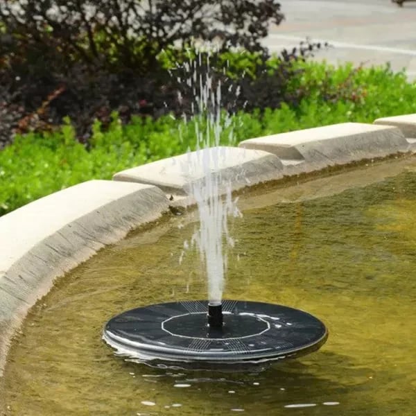 💧 50% OFF NOW! ☀️ Solar Fountain Bird Bath Pump – 1.4W Solar Panel, 4 Nozzles & Submersible for Pond, Garden & Pool 🐦